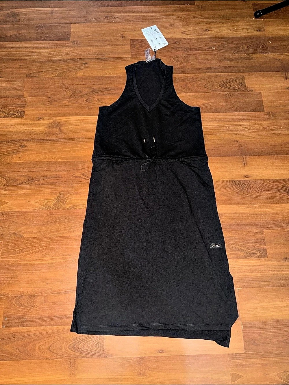 Oraki Black Sleeveless Maxi Dress
